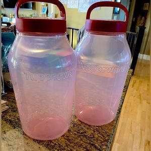 2 Large Unused Tupperware containers